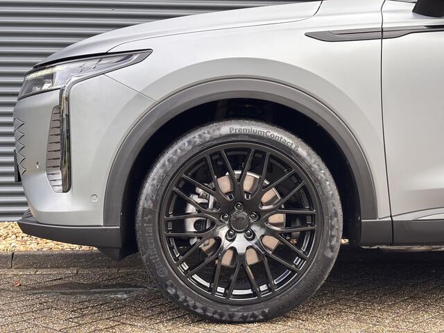 Omoda 9 SHS Premium Black Pack Plug-In Hybride Automaat met 1100 km Range, Black Pack, 21 inch Lichtmetalen velgen, Lederen bekleding, Elektrsiche stoelverstelling voor en achter Nu te bestellen en proef te rijden!