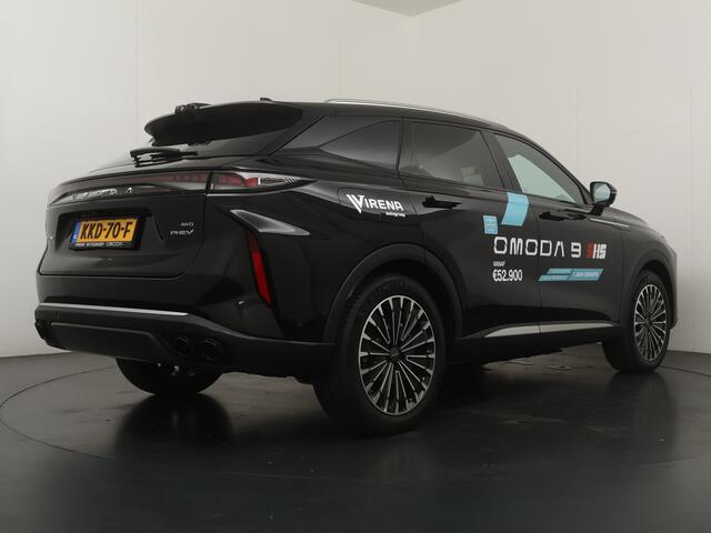 Omoda 9 SHS 1.5T-GDi SHS-P Premium - DEMO - Panoramadak - 140km actieradius plug in hybride - Parkeerhulp voor en achter - 7 jaar Fabrieksgarantie