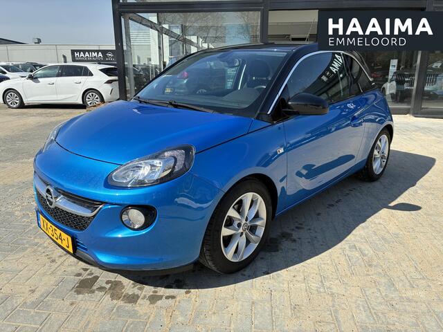 Opel ADAM 1.0 Turbo 90pk BlitZ | Navigatie | Airco | Cruise control | Lage km stand | Stoel- en stuurverwarming | Apple Carplay/ Android auto | Lichtmetalen velgen | Zwart dak