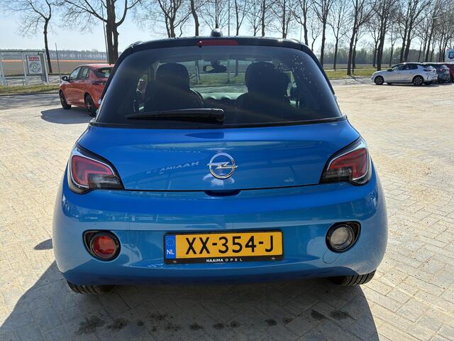 Opel ADAM 1.0 Turbo 90pk BlitZ | Navigatie | Airco | Cruise control | Lage km stand | Stoel- en stuurverwarming | Apple Carplay/ Android auto | Lichtmetalen velgen | Zwart dak