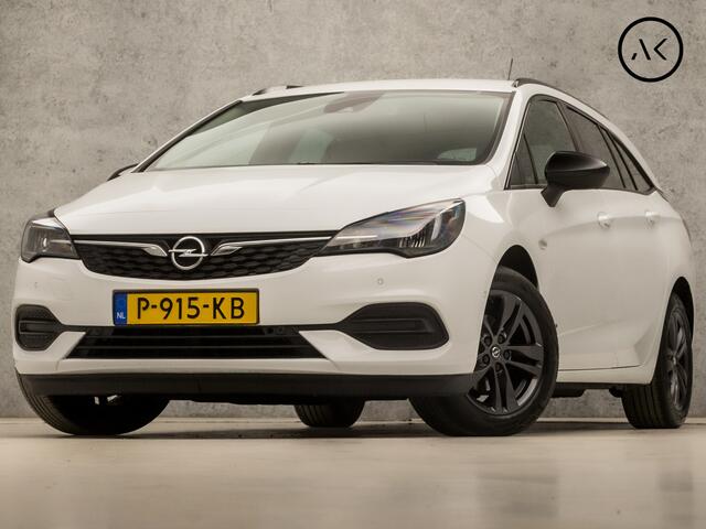 Opel ASTRA Sports Tourer 1.2 Sport (APPLE CARPLAY, NAVIGATIE, ADAPTIVE CRUISE, CLIMATE, CAMERA, TREKHAAK, LEDER, SPORTSTOELEN, PARKEERSENSOREN, LED KOPLAMPEN, DAB+, NIEUWSTAAT)