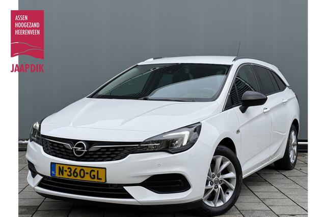 Opel ASTRA Sports Tourer BWJ 2021 | 1.2T 131PK Bus Elegance | NWE APK | CLIMA | LED | NAVI | CAMERA A | LEDER/STOF | SPORTSTOELEN | CRUISE | CARPLAY
