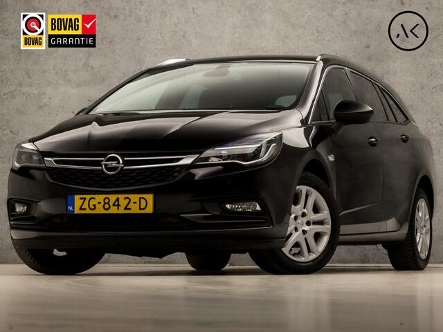 Opel ASTRA Sports Tourer 1.0 Turbo Sport (APPLE CARPLAY, GROOT NAVI, CLIMATE, SPORTSTOELEN, LEDER, PARKEERSENSOREN, GETINT GLAS, LM VELGEN, NIEUWSTAAT)