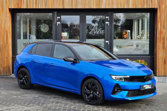 Opel ASTRA 1.2 Turbo GS stoel/stuurverwarming. 360 camera. voor/achter camera. Apple carplay. led. alcantara/leer. best stoel met memory.