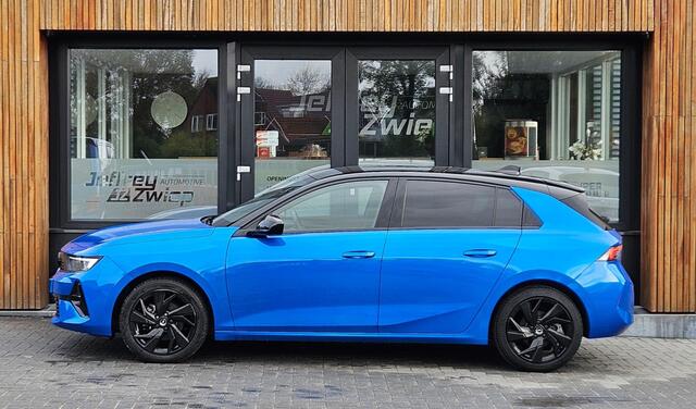 Opel ASTRA 1.2 Turbo GS stoel/stuurverwarming. 360 camera. voor/achter camera. Apple carplay. led. alcantara/leer. best stoel met memory.