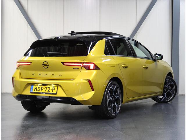 Opel ASTRA 1.2 145PK Turbo Hybrid Ultimate | 1ste eigenaar | AppleCarPlay/AndroidAuto | Schuifkanteldak | Alcantara | Head-Up Display | Navigatie | Adaptive Cruise Control | Keyless | AGR Stoelen | Stoel/Stuur/Voorruitverwarming | FULL LED | 360'Camera | Isofix | Pr