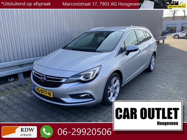 Opel ASTRA Sports Tourer 1.0 Innovation 156Dkm, Leer, Clima, Navi, CC,PDC, LM, Trekh, nw. APK - Inruil Mogelijk -