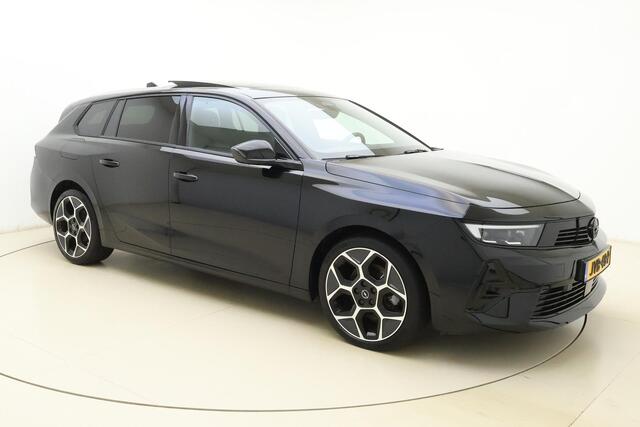 Opel ASTRA Sports Tourer 1.2T 130pk Automaat Ultimate | Schuif/-kanteldak| Navigatie | 360 Camera | AGR Comfortstoelen| Stuur & Stoel Verwarming |