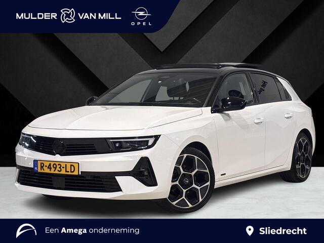 Opel ASTRA Ultimate 1.2 Turbo 130pk EAT8 | HUD | SCHUIF/KANTELDAK | ALCANTARA / LEDER | STOELMEMORY | TREKHAAK | NAVI | LED PIXEL | APPLE CARPLAY / ANDROID AUTO | TWO-TONE! | VOORRUITVERW. | ISOFIX | OPEL PURE PANEL |