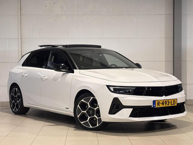 Opel ASTRA Ultimate 1.2 Turbo 130pk EAT8 | HUD | SCHUIF/KANTELDAK | ALCANTARA / LEDER | STOELMEMORY | TREKHAAK | NAVI | LED PIXEL | APPLE CARPLAY / ANDROID AUTO | TWO-TONE! | VOORRUITVERW. | ISOFIX | OPEL PURE PANEL |