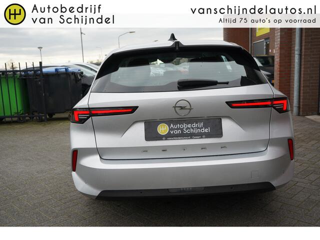 Opel ASTRA Sports Tourer 1.2 TURBO EDITION SPORT APRIL 2024 KEURIGE NETTE STAAT NAVIGATIE ANDROID/APPLECARPLAY ADAPTIEVE CRUISE ECC AIRCO PARKEERSENSOREN V+A FULL LED 16INCH LMV 4X ALL SEASON BANDEN ENZ...