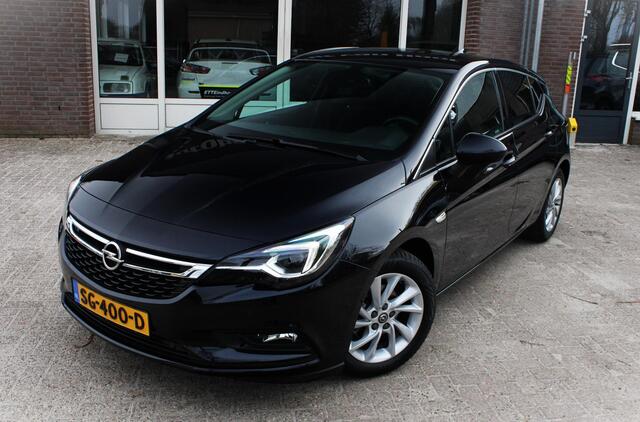 Opel ASTRA 1.0 Carplay, ACC, Achteruitrijcamera, ECC, LED, NAVI, Parksens. V en A, Leder/Stof, Parkeer assistent, Trekhaak, 16" LMV