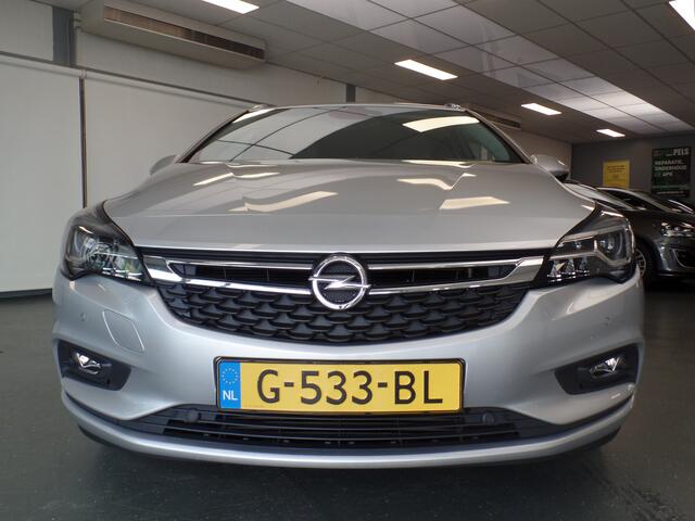 Opel ASTRA Sports Tourer 1.0 Turbo Innovation Navigatie, Achteruitrijcamera, Elek achterklep, Clima controle, Cruise controle, Elek ramen/Spiegels, Deels leder, Xenon, Pdc V/A, Lm velgen 16'', Nederlandse auto!! Bovag afleverpakket 695,-