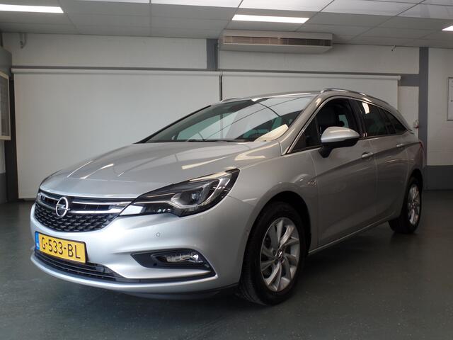 Opel ASTRA Sports Tourer 1.0 Turbo Innovation Navigatie, Achteruitrijcamera, Elek achterklep, Clima controle, Cruise controle, Elek ramen/Spiegels, Deels leder, Xenon, Pdc V/A, Lm velgen 16'', Nederlandse auto!! Bovag afleverpakket 695,-