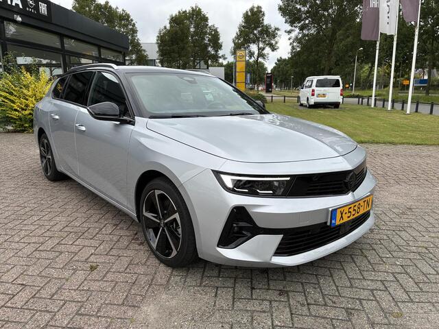 Opel ASTRA Sports Tourer Turbo 130pk GS | 360 Parkeercamera | Adapt. Cruise control | Stoel- en stuurverwarming | Draadloze telefoonlader | Apple Carplay/Android Auto | Full LED | Keyless