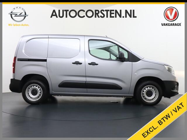 Opel COMBO 1.5D 102PK L1H1 Airco Cruise Control Lichtsensor Pdc Schuifdeur Betonplex vloer Lat om Lat Betimmering Tussenwand Euro 6