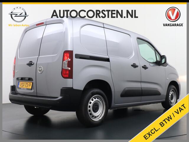 Opel COMBO 1.5D 102PK L1H1 Airco Cruise Control Lichtsensor Pdc Schuifdeur Betonplex vloer Lat om Lat Betimmering Tussenwand Euro 6