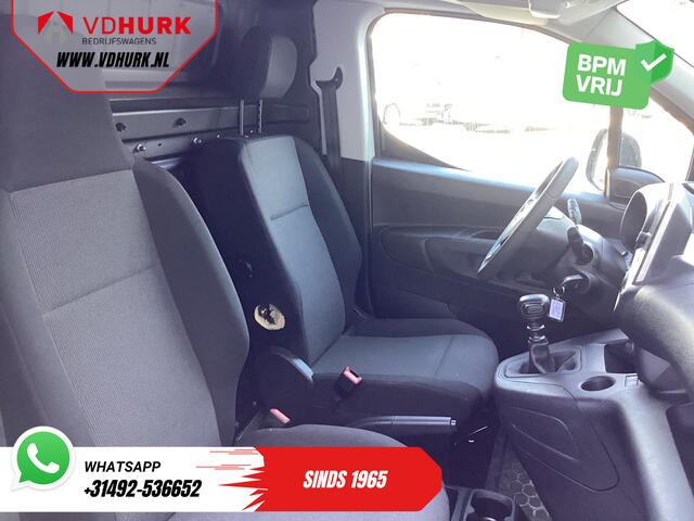 Opel COMBO 1.5CDTi 100 pk L2 BPM VRIJ! NL Auto/ Carplay/ Sidebars/ Cruise/ Airco/ Trekhaak