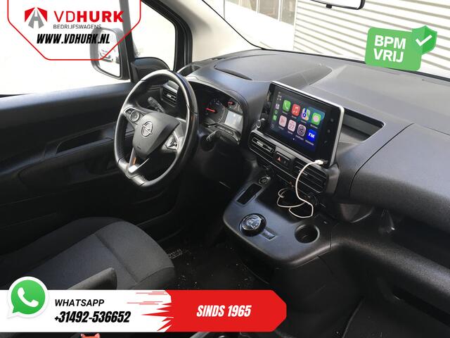 Opel COMBO 1.2 Turbo 130 pk Aut. BENZINE BPM VRIJ! Keyless/ Carplay/ PDC/ Cruise/ Trekhaak/ Airco