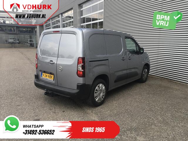 Opel COMBO 1.2 Turbo 130 pk Aut. BENZINE BPM VRIJ! Keyless/ Carplay/ PDC/ Cruise/ Trekhaak/ Airco