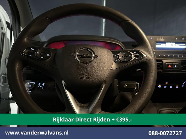 Opel COMBO 1.5D 102pk L1H1 inrichting Euro6 *Rijklaar Direct Rijden* Airco | Cruisecontrol | Dakdragers | Trekhaak Parkeersensoren
