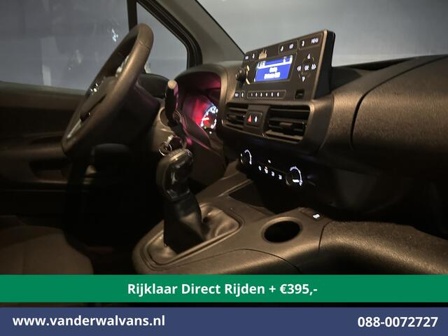 Opel COMBO 1.5D 102pk L1H1 inrichting Euro6 *Rijklaar Direct Rijden* Airco | Cruisecontrol | Dakdragers | Trekhaak Parkeersensoren