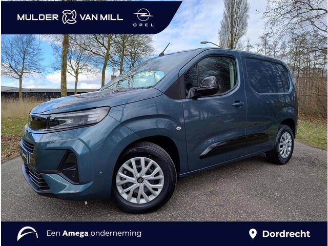 Opel COMBO Electric L1 50 kWh 136pk | 3-zits | Houten afwerking laadruimte | Trekhaak voorbereiding | Pakket Look | Climate control | Adaptieve cruise control | Lederen stuurwiel | Stuurverwarming | Multimedia | NAVI | Apple Carplay | Android Auto | Achteruitrijcame