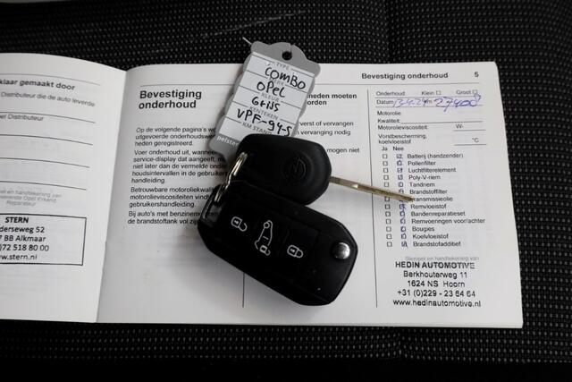 Opel COMBO 1.5D 102pk L1H1 Edition Airco/Navi/Trekhaak 02-2022