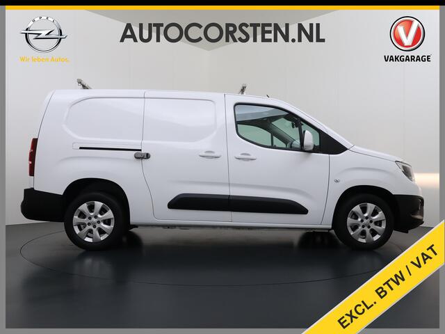 Opel COMBO 1.5D 131PK Automaat L2H1 Navi Airco Pdc Dakdragers Apple Carplay Android Auto Cruise DAB Edition Schuifdeur Betonplex Wandbetimmering Bott Inbouwkast Regen-Lichtsensor 1e Eigenaar Origineel Nederlandse Bedrijfswagen