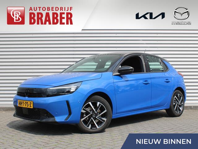 Opel CORSA 1.2 Turbo GS | Camera | Cruise | Parkeersensoren v+a | Dodehoeksensor | Apple Carplay/Android Auto | LED | 16" LM | Airco |