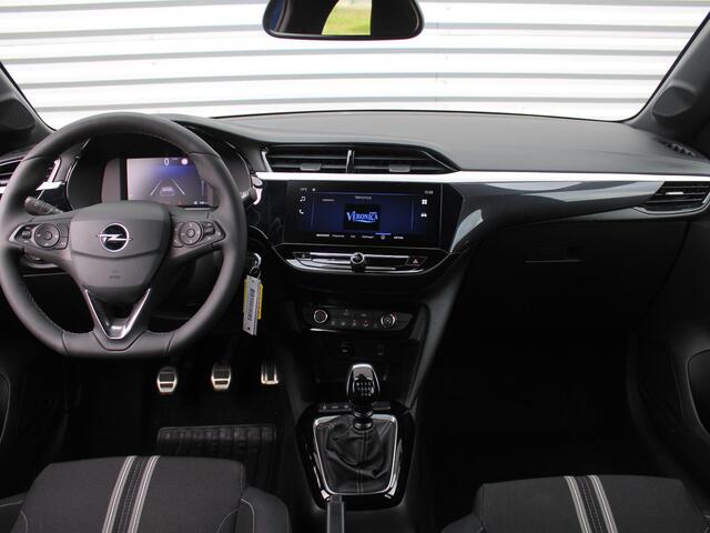 Opel CORSA 1.2 Turbo GS | Camera | Cruise | Parkeersensoren v+a | Dodehoeksensor | Apple Carplay/Android Auto | LED | 16" LM | Airco |