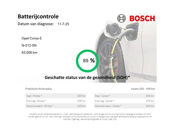 Opel CORSA Electric Edition 50 kWh 3 Fase - Carplay, Cruise, Clima, SOH 89%