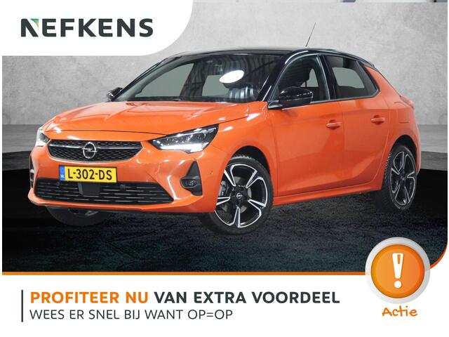 Opel CORSA 1.2 100PK GS Line | AppleCarPlay/AndroidAuto | Climate Control | Camera | Navigatie | Draadloos Telefoon Opladen | 17"LMV | LED | Virt.Cockpit | Two-tone | Parkeersensoren Rondom | Isofix | Privacy Glass |