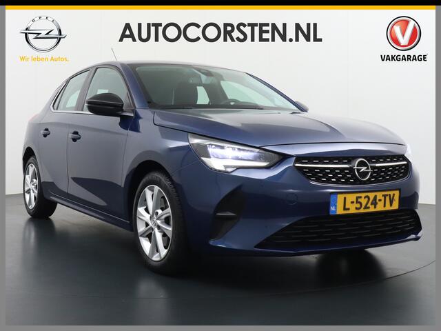 Opel CORSA 1.2I-16V 101PK Automaat Airco Navi Apple Carplay Android Auto Apple Carplay Android Auto Elegance DAB Bluetooth Regen-Lichtsensor Origineel Nederlandse Auto
