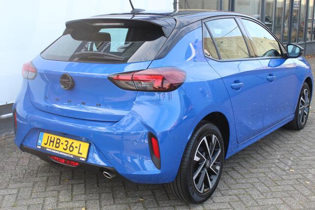 Opel CORSA 1.2 Turbo Edition Stuur + Stoel verwarming l Cruise control l Navigatie l AppleCarPlay/AndroidAuto l Parkeercamera l voor en achter sensoren l Dodehoek detectie l