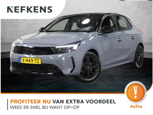 Opel CORSA 1.2 75PK GS | 1ste eigenaar | AppleCarplay/AndroidAuto | Climate Control | Cruise Control | 10"scherm | Camera | Navigatie | LM velgen | Keyless | Two-Tone | LED | Parkeersensoren | Isofix |