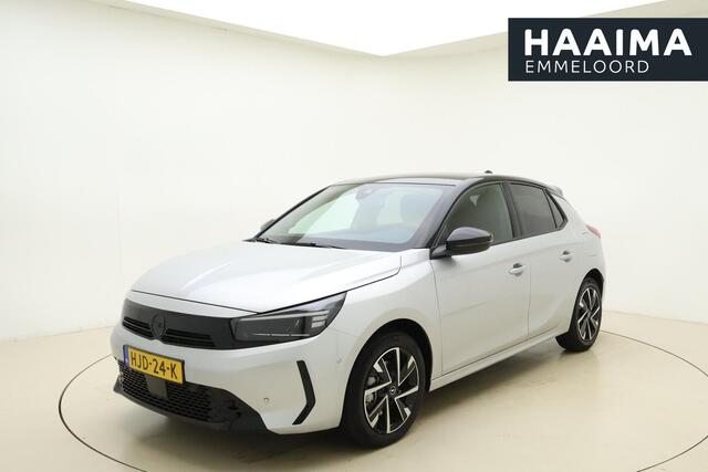 Opel CORSA 145 pk Turbo Hybrid GS | Camera | Keyless | Navigatie | Privat Glass | ECC | Zwart Dak | Apple Carplay / Android Auto |