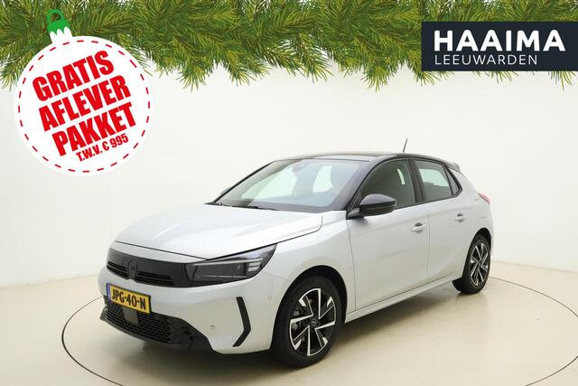 Opel CORSA 1.2 Turbo Hybrid GS Automaat | Navigatie via Carplay | Camera | Stoel & Stuurverwarming | Parkeersensoren | Lichtmetalen velgen | Zwart dak