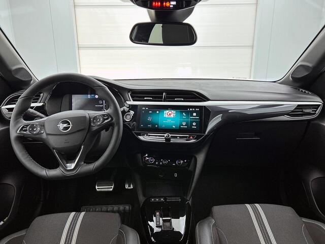Opel CORSA 1.2 Turbo 136pk Automaat Hybrid GS | DEMO ! | Navigatie | Apple Carplay/ Android Auto | Camera | Parkeersensoren | Cruise Control | Stoel- en stuurverwarming | Airco | Lichtmetalen velgen | Getinte ramen