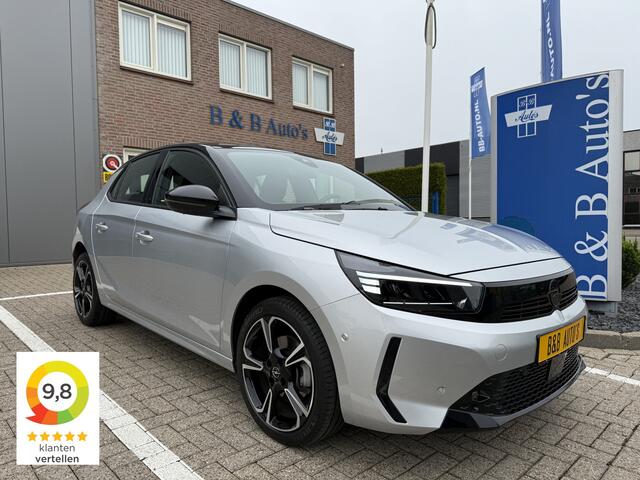 Opel CORSA 1.2 Turbo 100pk Ultimate l PANO-DAK l CAMERA l ECC l LED l NAVI l STOEL/STUUR-VERW. l 6.000km