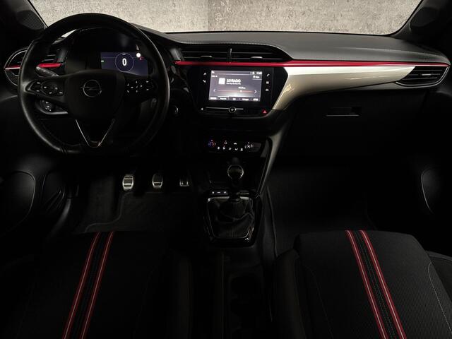 Opel CORSA 1.2 GS Line (VIRTUAL COCKPIT, BLACK PACK, APPLE CARPLAY, GROOT NAVI, 360 CAMERA, GETINT GLAS, SPORTSTOELEN, LED KOPLAMPEN, CRUISE, NIEUWSTAAT)