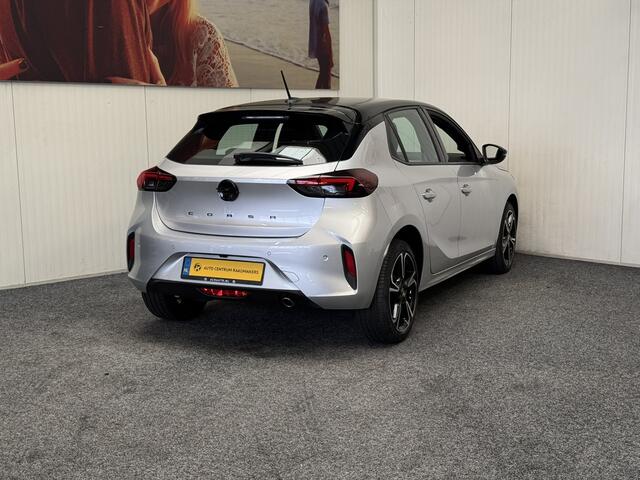 Opel CORSA 1.2 TURBO GS NAVIGATIE VIA APPLE CARPLAY/ANDROID CRUISE CONTROL RIJSTROOKSENSOREN DODEHOEKSENSOREN ACHTERUITRIJCAMERA 17" LICHTMETALEN VELGEN ZEER MOOI !! 3010