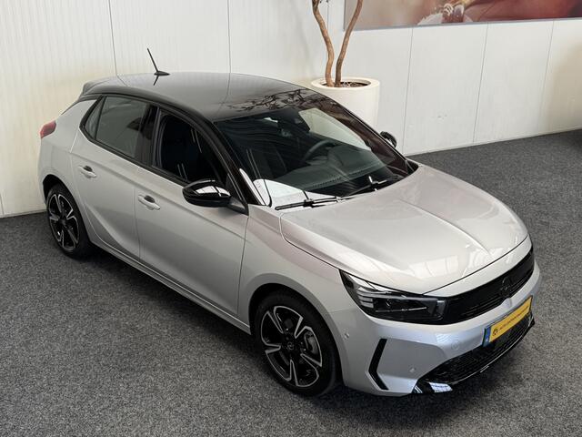 Opel CORSA 1.2 TURBO GS NAVIGATIE VIA APPLE CARPLAY/ANDROID CRUISE CONTROL RIJSTROOKSENSOREN DODEHOEKSENSOREN ACHTERUITRIJCAMERA 17" LICHTMETALEN VELGEN ZEER MOOI !! 3010 DEK