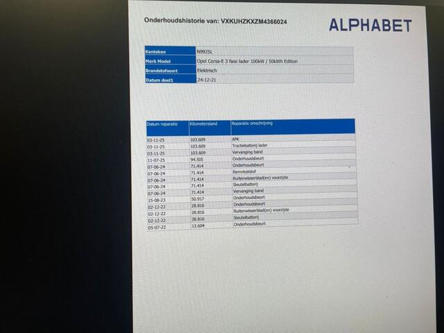 Opel CORSA Edition 50 kWh 3 Fase - Carplay, Cruise, Clima