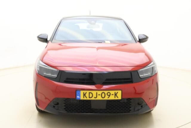 Opel CORSA 1.2 Turbo Hybrid Yes Automaat | Stoel & Stuurverwarming | Navigatie via Carplay | Zwart dak | DAB Radio | Parkeersensoren | Lichtmetalen velgen