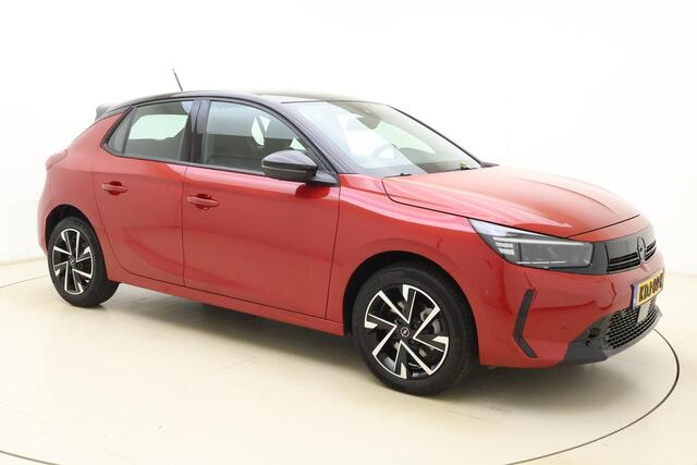 Opel CORSA 1.2 Turbo Hybrid Yes Automaat | Stoel & Stuurverwarming | Navigatie via Carplay | Zwart dak | DAB Radio | Parkeersensoren | Lichtmetalen velgen