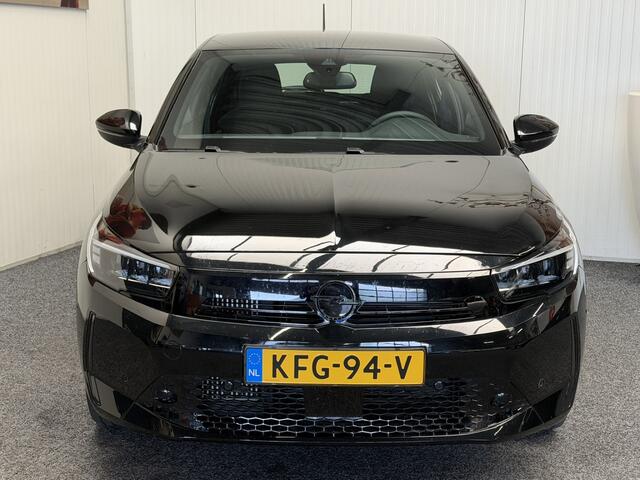 Opel CORSA 1.2 TURBO GS NAVIGATIE VIA APPLE CARPLAY/ANDROID CRUISE CONTROL RIJSTROOKSENSOREN DODEHOEKSENSOREN ACHTERUITRIJCAMERA 17" LICHTMETALEN VELGEN ZEER MOOI !!