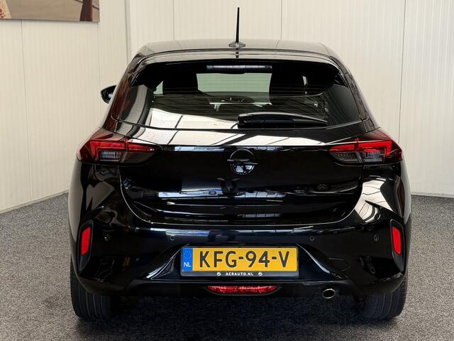 Opel CORSA 1.2 TURBO GS NAVIGATIE VIA APPLE CARPLAY/ANDROID CRUISE CONTROL RIJSTROOKSENSOREN DODEHOEKSENSOREN ACHTERUITRIJCAMERA 17" LICHTMETALEN VELGEN ZEER MOOI !!