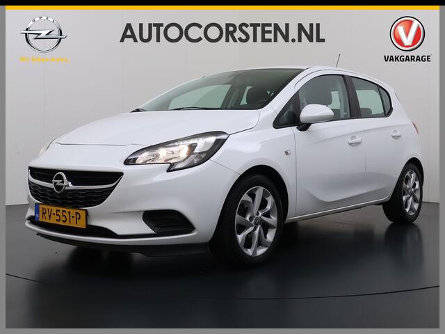 Opel CORSA 1.0 Turbo 5Drs Trekhaak Navi Camera Apple Carplay Android Auto Cruise Control Pdc Online Edition Lmv 16" Bluetooth Isofix OnStar 1.200KG Trekgewicht Origineel Nederlandse Auto