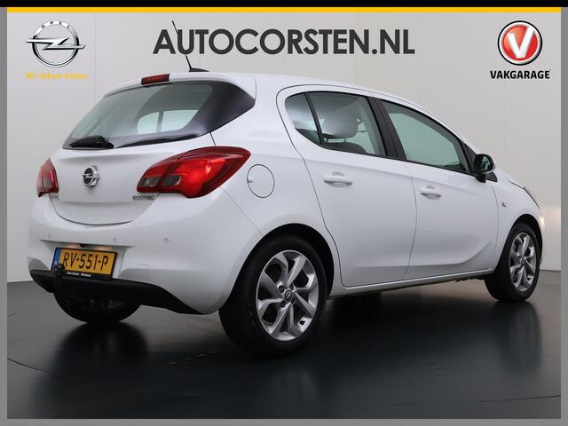 Opel CORSA 1.0 Turbo 5Drs Trekhaak Navi Camera Apple Carplay Android Auto Cruise Control Pdc Online Edition Lmv 16" Bluetooth Isofix OnStar 1.200KG Trekgewicht Origineel Nederlandse Auto